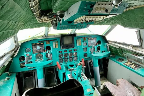 El interior del ekranoplano Lun El interior del ekranoplano Lun - Sputnik Mundo