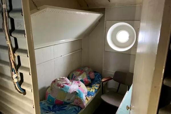 El interior del ekranoplano Lun El interior del ekranoplano Lun - Sputnik Mundo