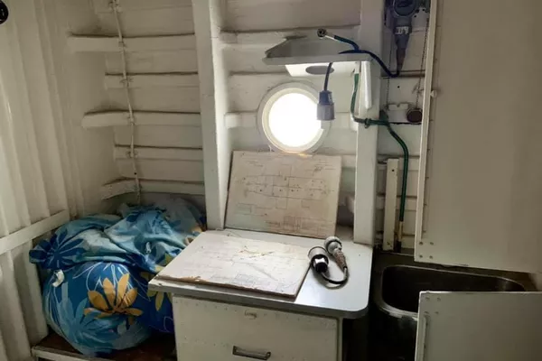 El interior del ekranoplano Lun El interior del ekranoplano Lun - Sputnik Mundo