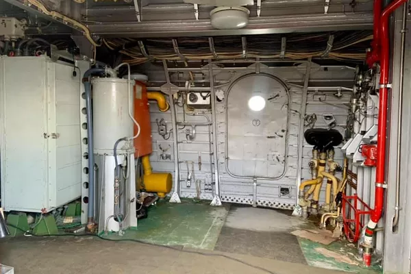 El interior del ekranoplano Lun El interior del ekranoplano Lun - Sputnik Mundo