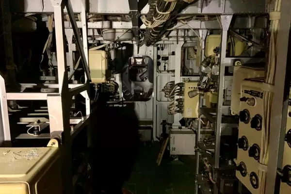 El interior del ekranoplano Lun El interior del ekranoplano Lun - Sputnik Mundo