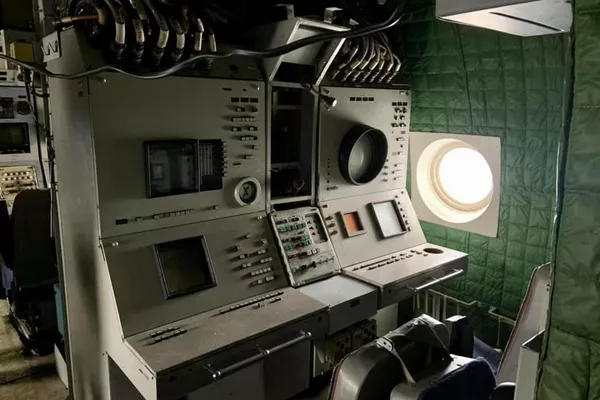 El interior del ekranoplano Lun El interior del ekranoplano Lun - Sputnik Mundo