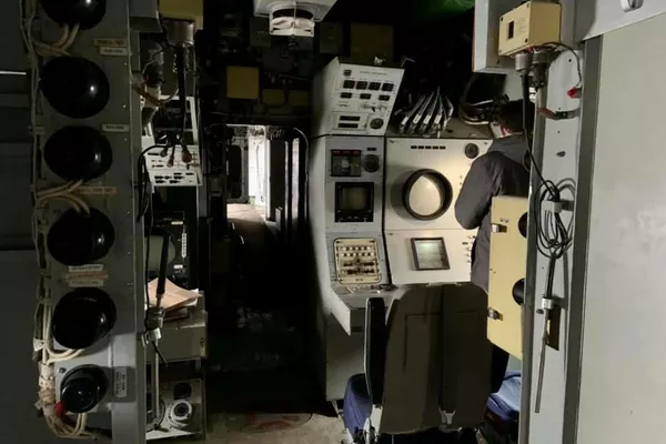 El interior del ekranoplano Lun El interior del ekranoplano Lun - Sputnik Mundo