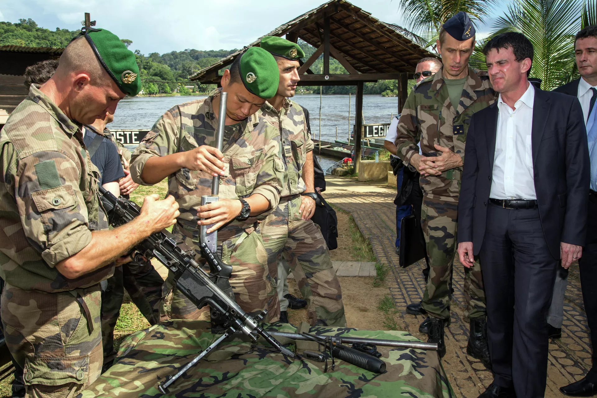 Integrantes de la Legión Extranjera Francesa