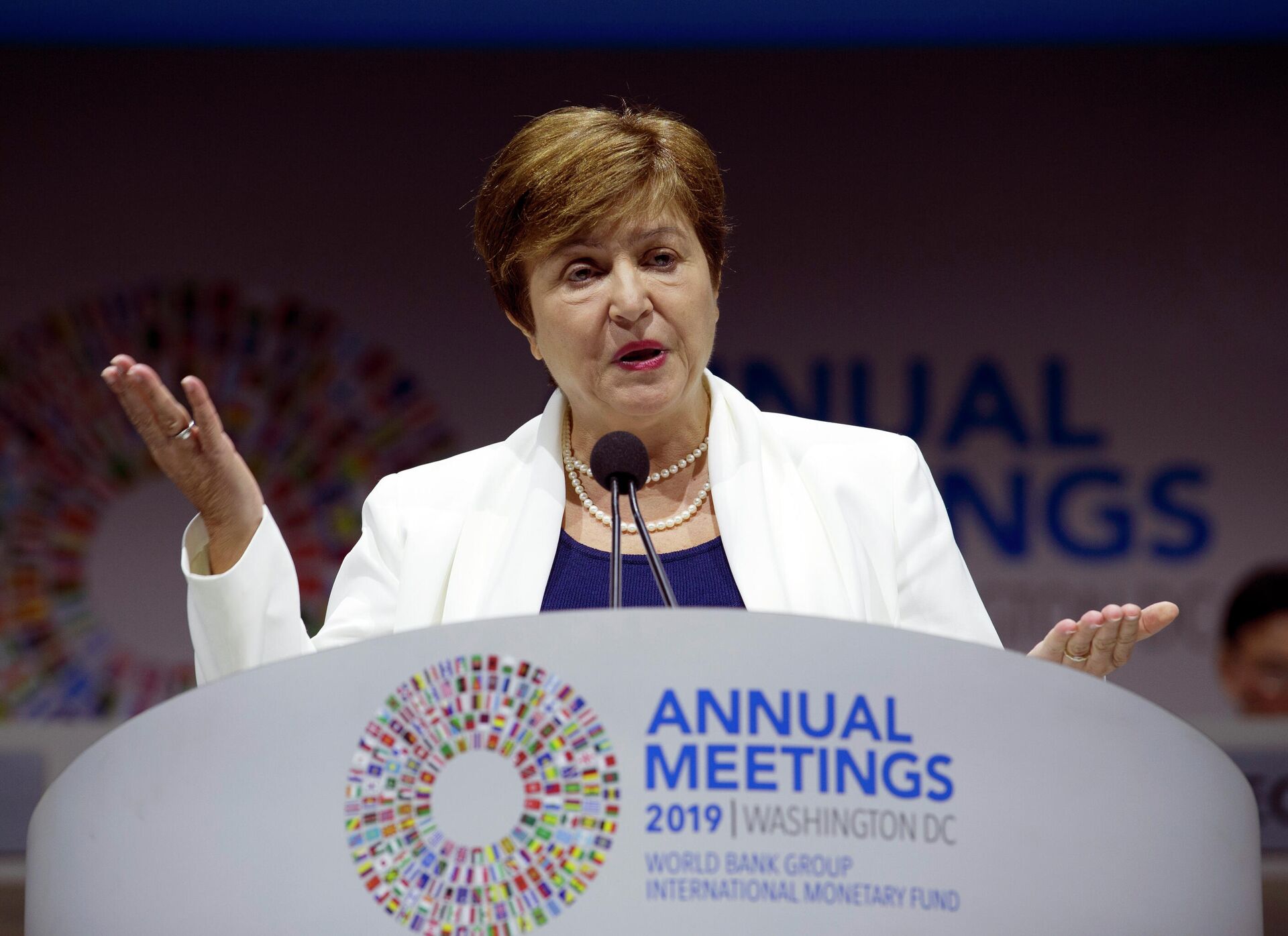 Kristalina Georgieva,  directora gerente del FMI - Sputnik Mundo, 1920, 01.07.2021