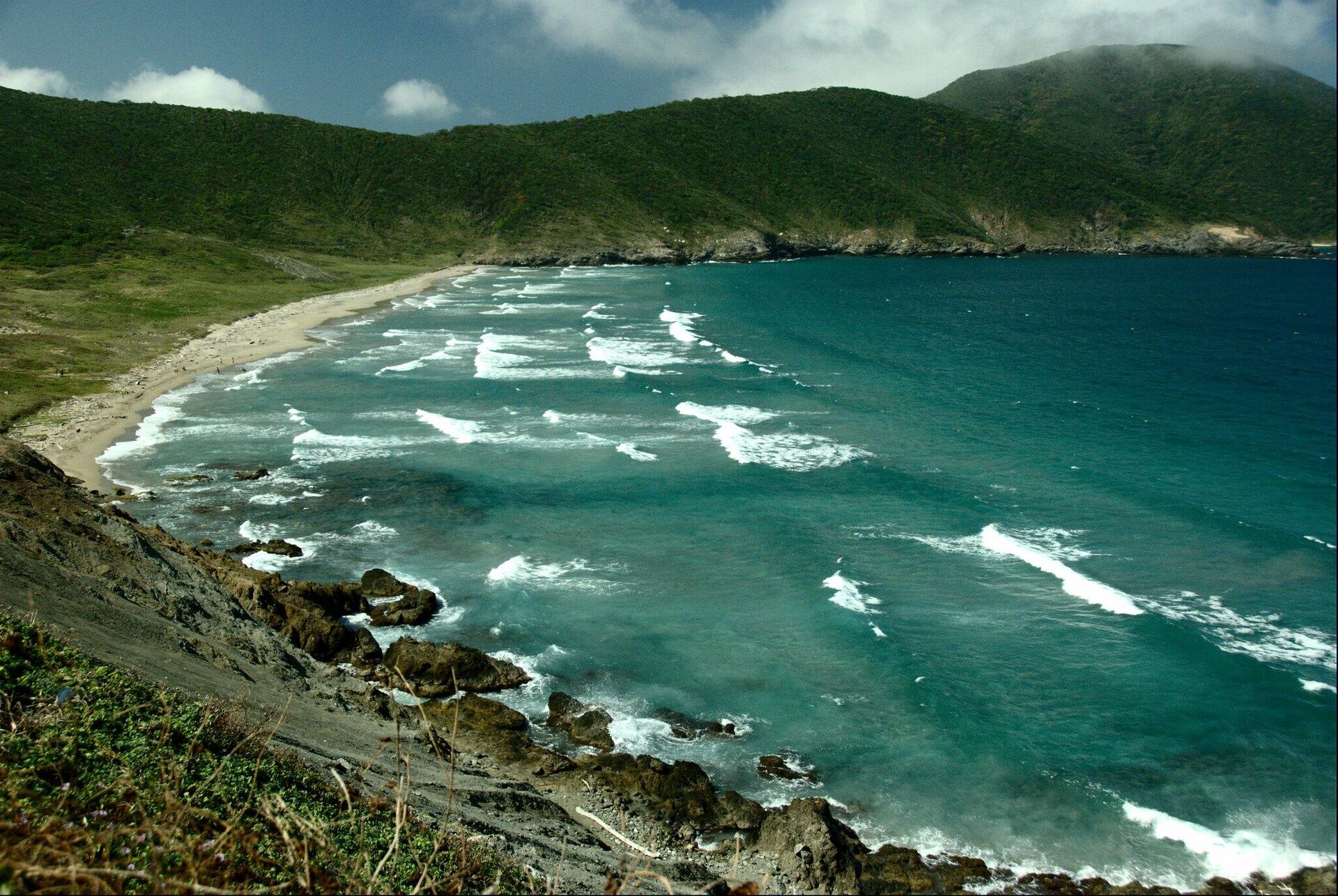 Playa Siete Olas, Parque Tayrona, Colombia - Sputnik Mundo, 1920, 11.03.2021