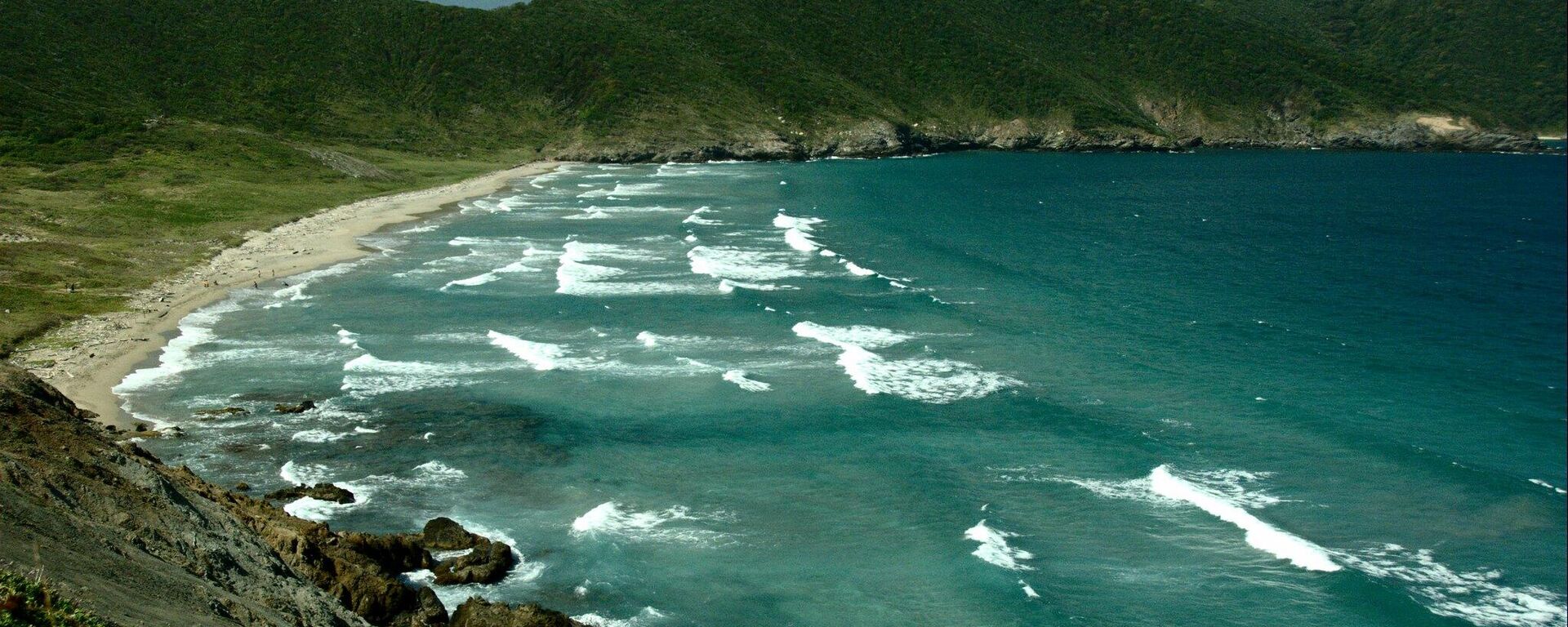 Una playa en Colombia - Sputnik Mundo, 1920, 11.02.2022