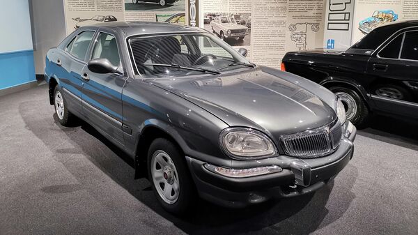 El GAZ-3111 en el museo UGMK en Ekaterimburgo, Rusia - Sputnik Mundo