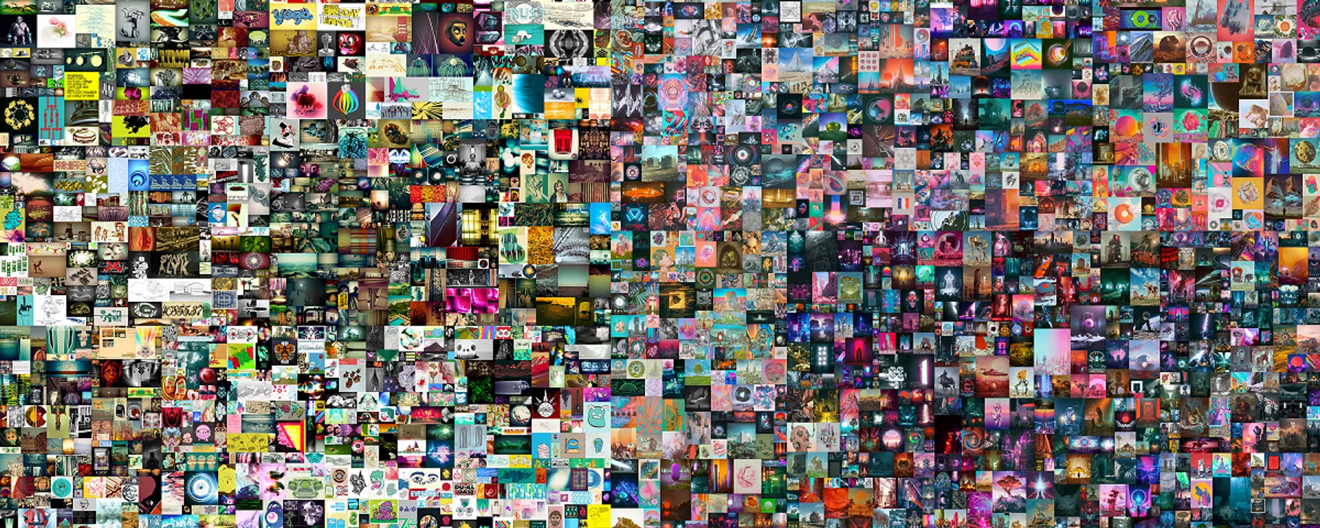 El 'collage' del artista digital estadounidense 'Beeple', titulado 'Everydays: The First 5000 Days' ('Todos los días: los primeros 5.000 días') El 'collage' del artista digital estadounidense 'Beeple', titulado 'Everydays: The First 5000 Days' ('Todos los días: los primeros 5.000 días') - Sputnik Mundo, 1920, 12.03.2021