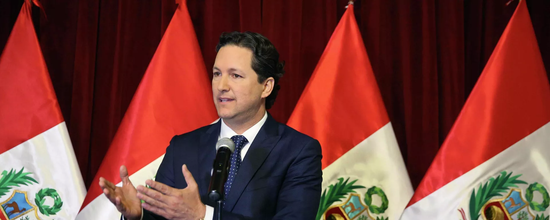 Daniel Salaverry, candidato presidencial Daniel Salaverry, candidato presidencial - Sputnik Mundo, 1920, 12.03.2021