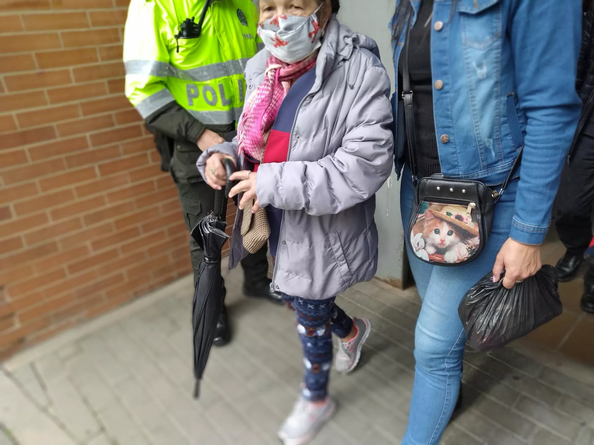 Muchos ancianos llegan acompañados al centro de vacunación de El Tunal, en Bogotá Muchos ancianos llegan acompañados al centro de vacunación de El Tunal, en Bogotá - Sputnik Mundo, 1920, 12.03.2021
