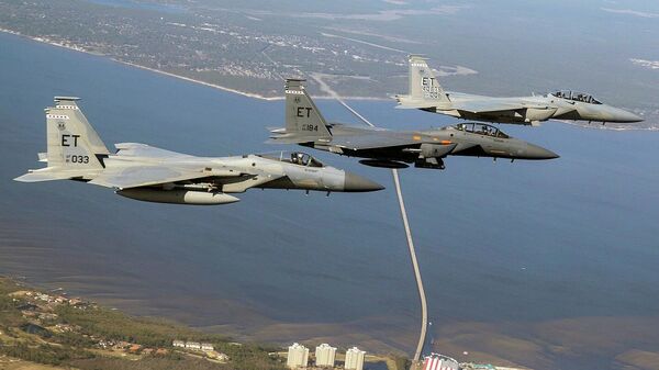 Caza Boeing F-15EX - Sputnik Mundo