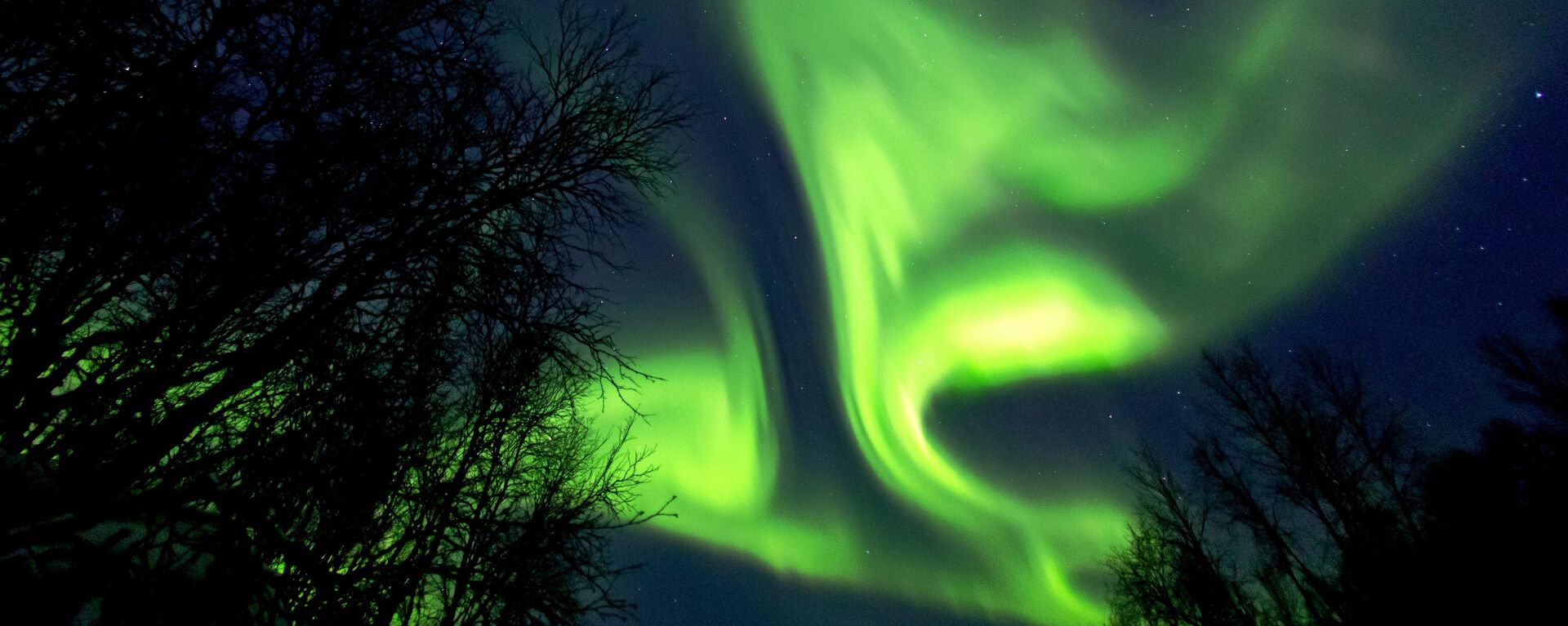 Aurora boreal en Murmansk Aurora boreal en Murmansk - Sputnik Mundo, 1920, 14.03.2021