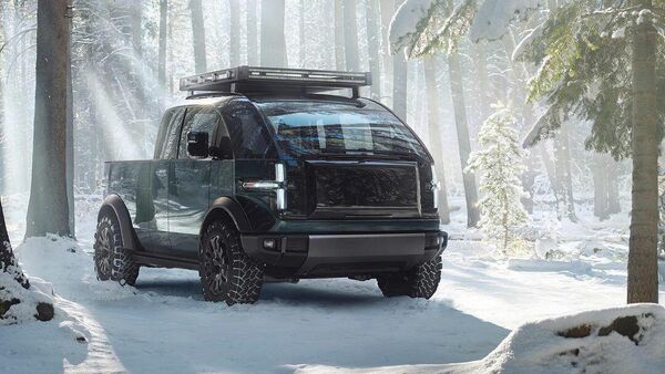 Una furgoeta de Canoo - Sputnik Mundo