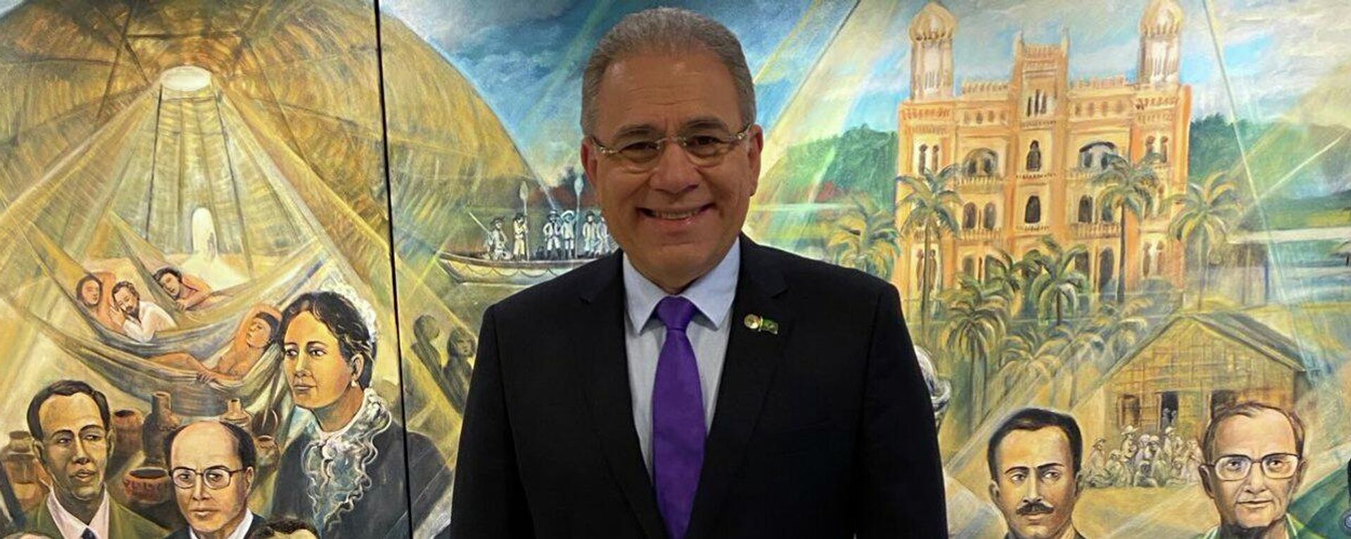 Marcelo Queiroga, ministro de Salud de Brasil Marcelo Queiroga, ministro de Salud de Brasil - Sputnik Mundo, 1920, 30.04.2021