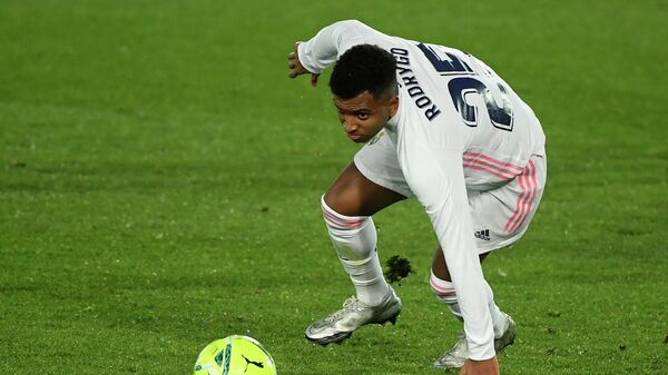 Rodrygo Goes, futbolista del Real Madrid - Sputnik Mundo