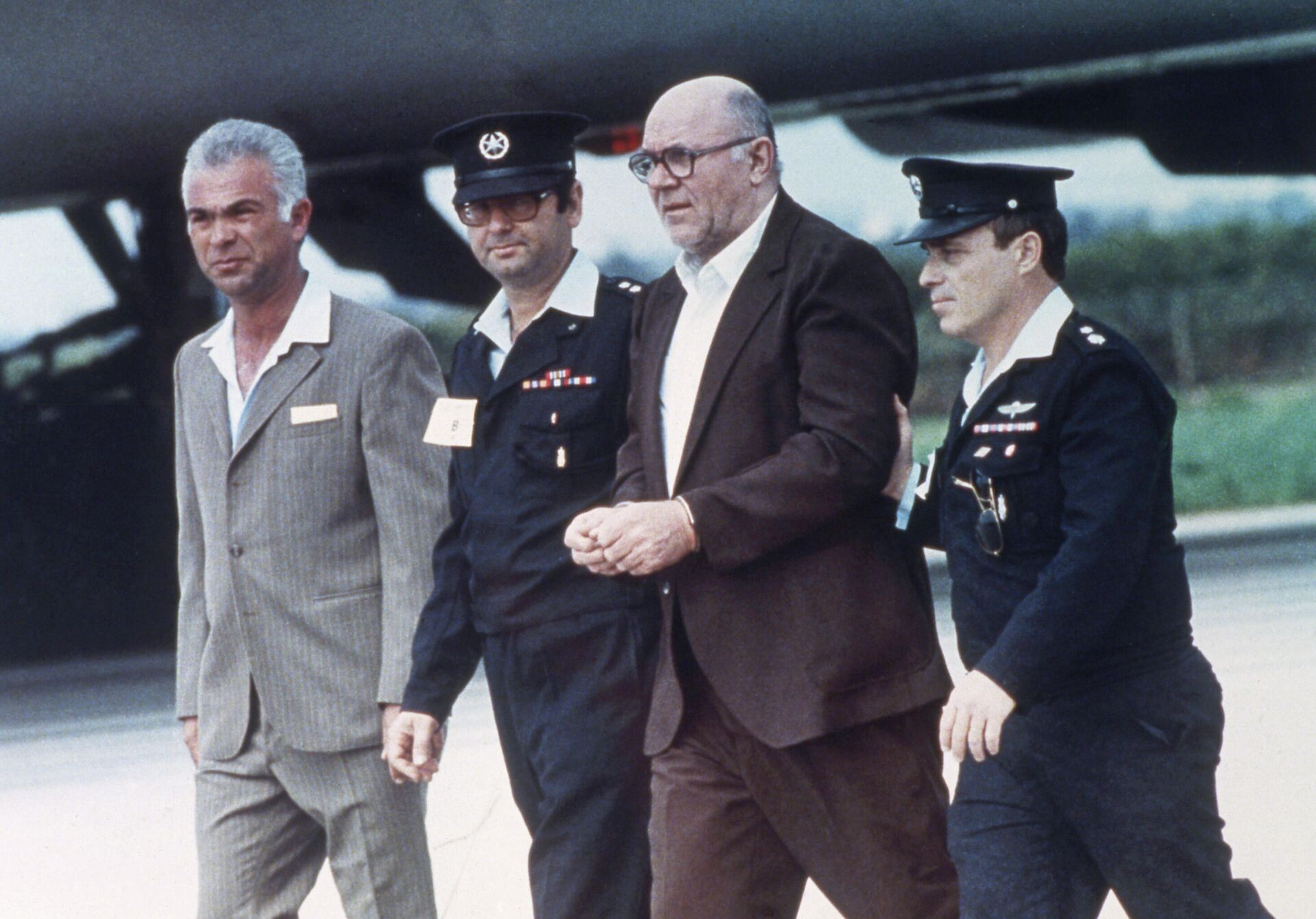 John Demjanjuk aterriza en el aeropuerto de Tel Aviv (Israel) en 1986 - Sputnik Mundo, 1920, 16.03.2021