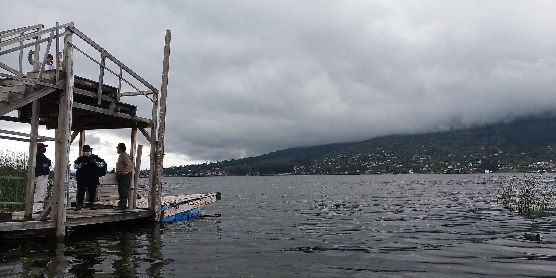 Dirigentes conversan a orillas del lago San Pablo - Sputnik Mundo, 1920, 17.03.2021