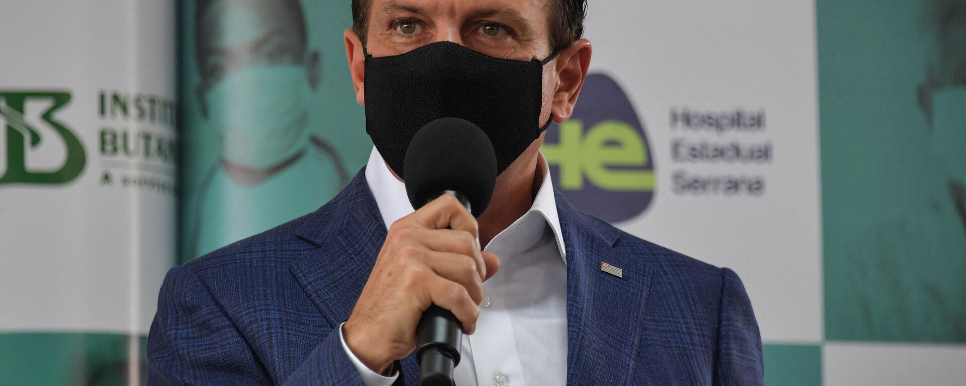 Joao Doria, gobernador del estado brasileño de Sao Paulo - Sputnik Mundo, 1920, 17.03.2021