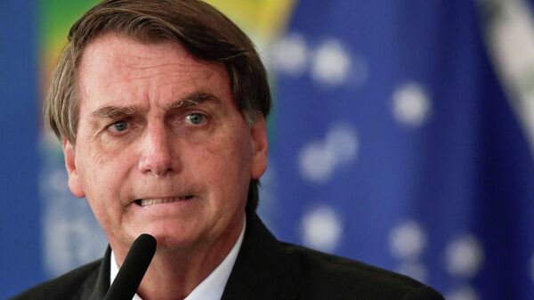 Jair Bolsonaro, presidente de Brasil - Sputnik Mundo