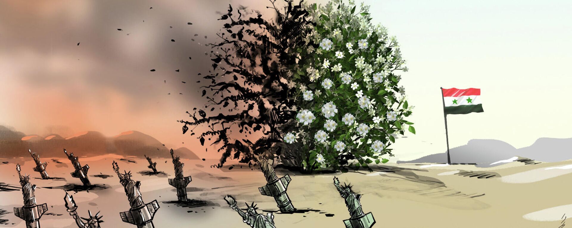 Hace 10 años, EEUU tocó a Siria a la puerta Hace 10 años, EEUU tocó a Siria a la puerta - Sputnik Mundo, 1920, 18.03.2021