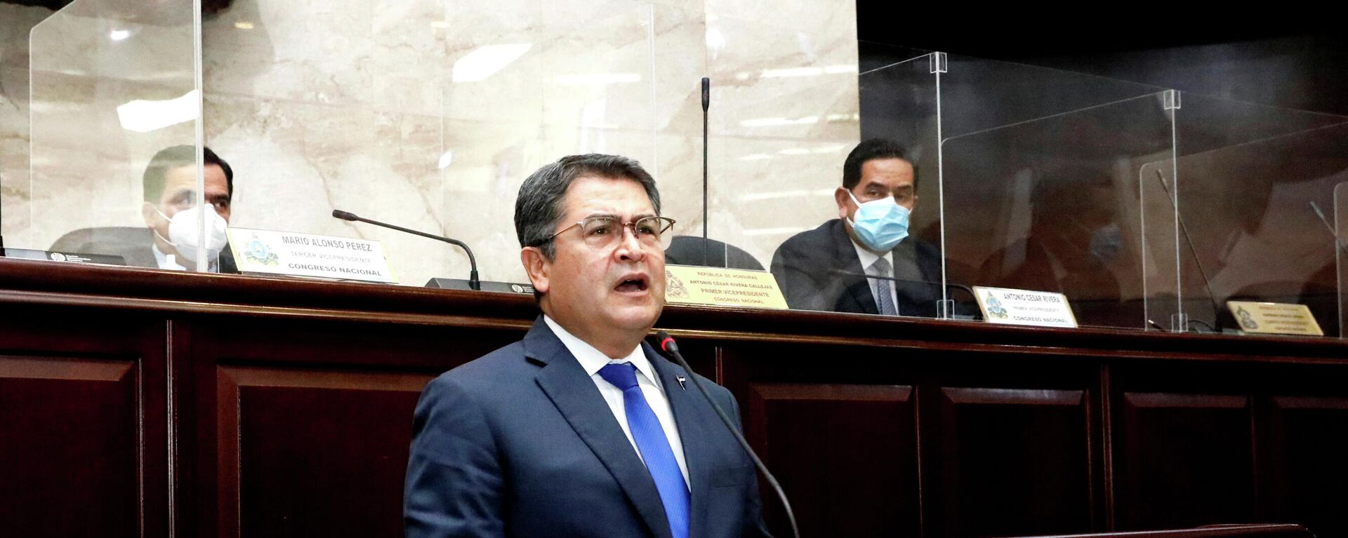 Juan Orlando Hernández, presidente de Honduras - Sputnik Mundo, 1920, 19.03.2021