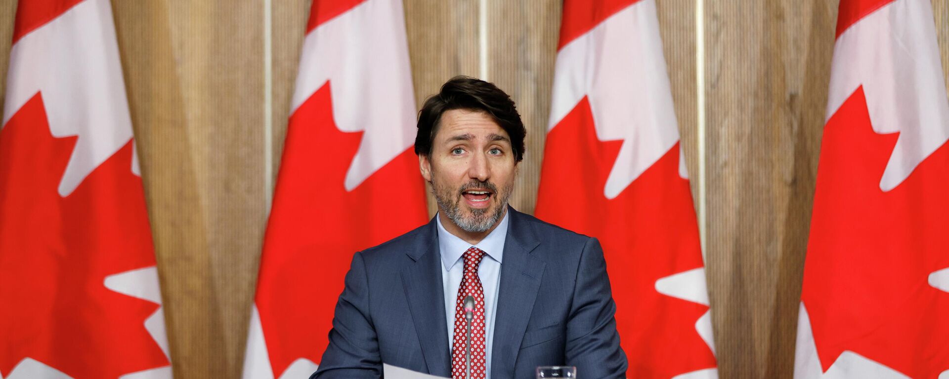 El primer ministro canadiense Justin Trudeau  - Sputnik Mundo, 1920, 19.03.2021