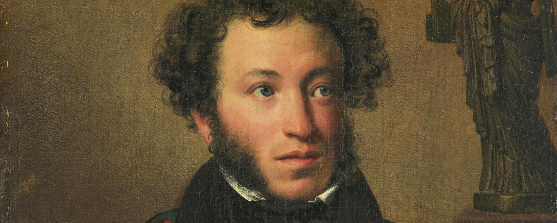 Un retrato del poeta ruso Alexander Pushkin - Sputnik Mundo, 1920, 21.03.2021