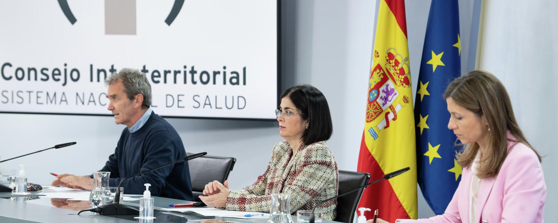 Rueda de prensa posterior al Consejo Interterritorial del Sistema Nacional de Salud - Sputnik Mundo, 1920, 22.03.2021