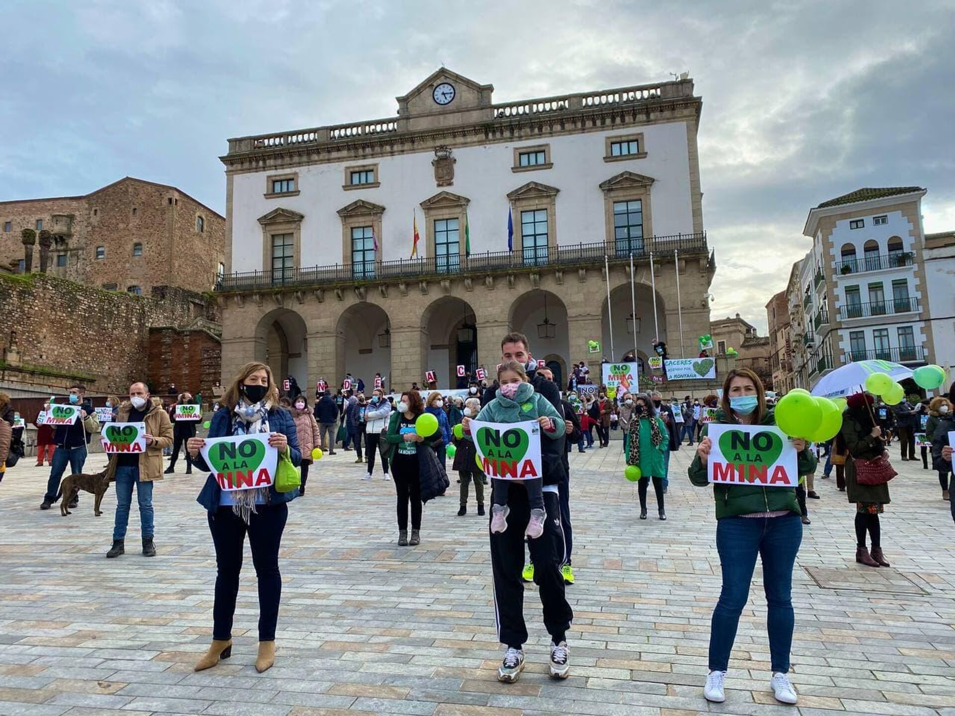 Protesta contra la mina en Cáceres - Sputnik Mundo, 1920, 22.03.2021