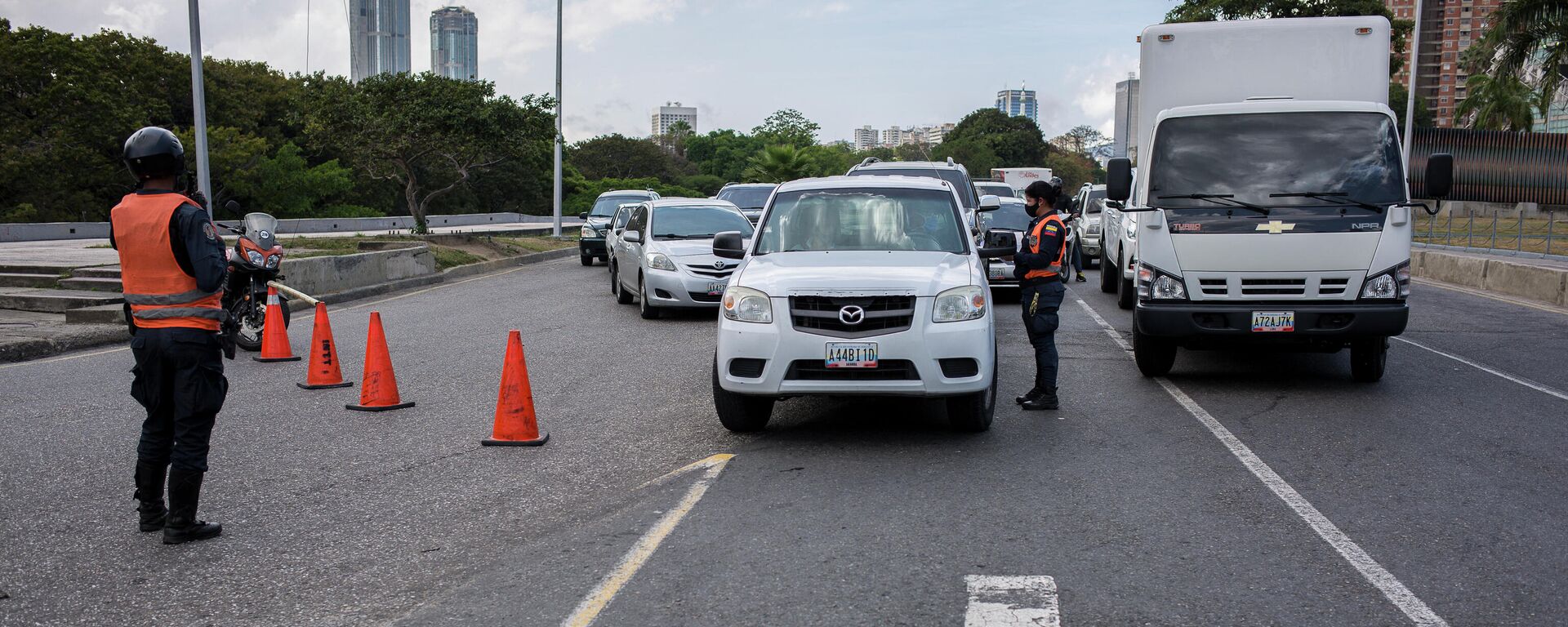 Control policial en Caracas, Venezuela - Sputnik Mundo, 1920, 23.03.2021