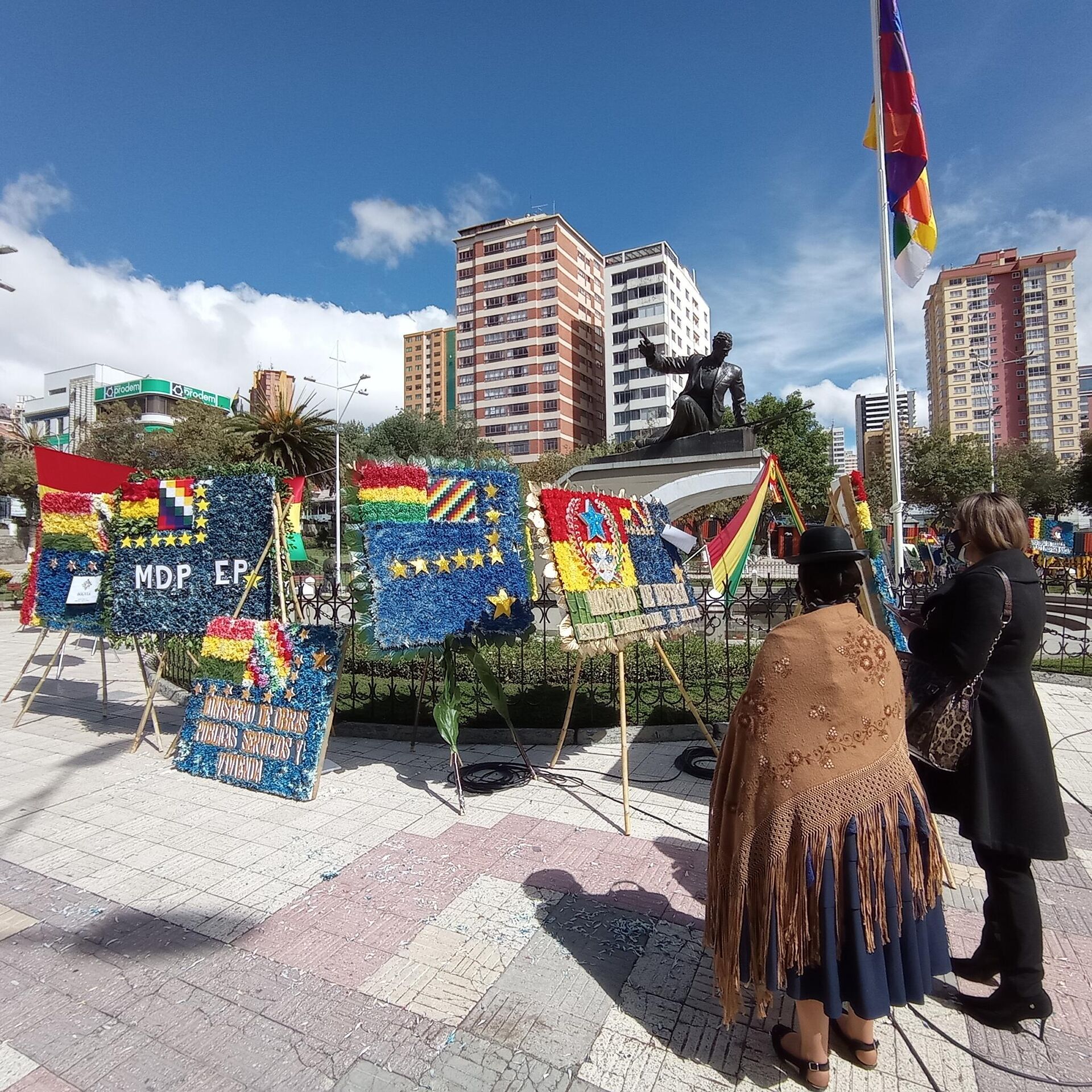 Acto en conmemoración al Día del Mar en Bolivia - Sputnik Mundo, 1920, 24.03.2021