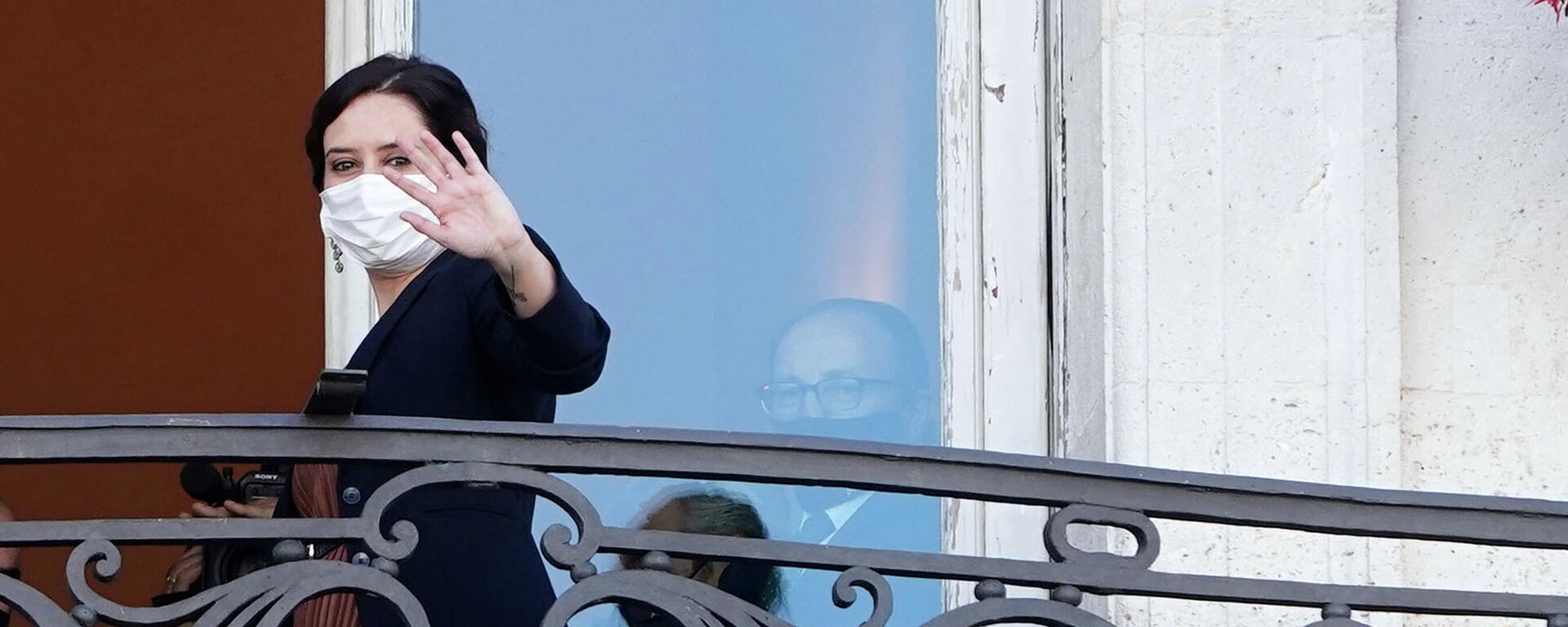 Presidenta de la Comunidad de Madrid, Isabel Díaz Ayuso - Sputnik Mundo, 1920, 25.03.2021