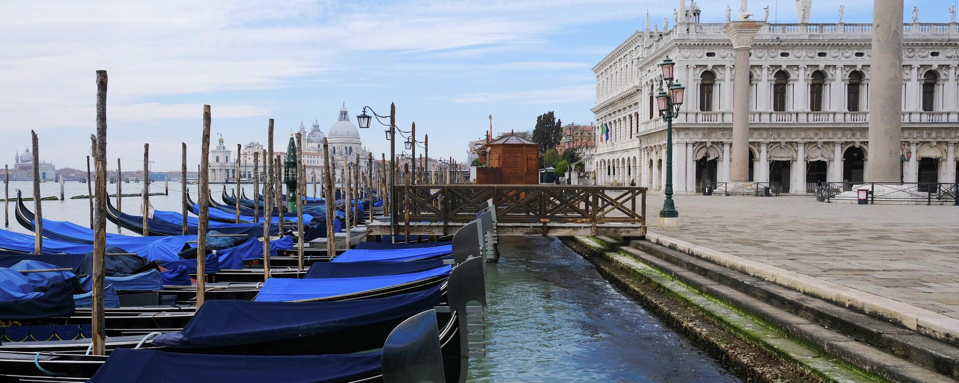 Venecia durante el brote de coronavirus en Italia - Sputnik Mundo, 1920, 25.03.2021