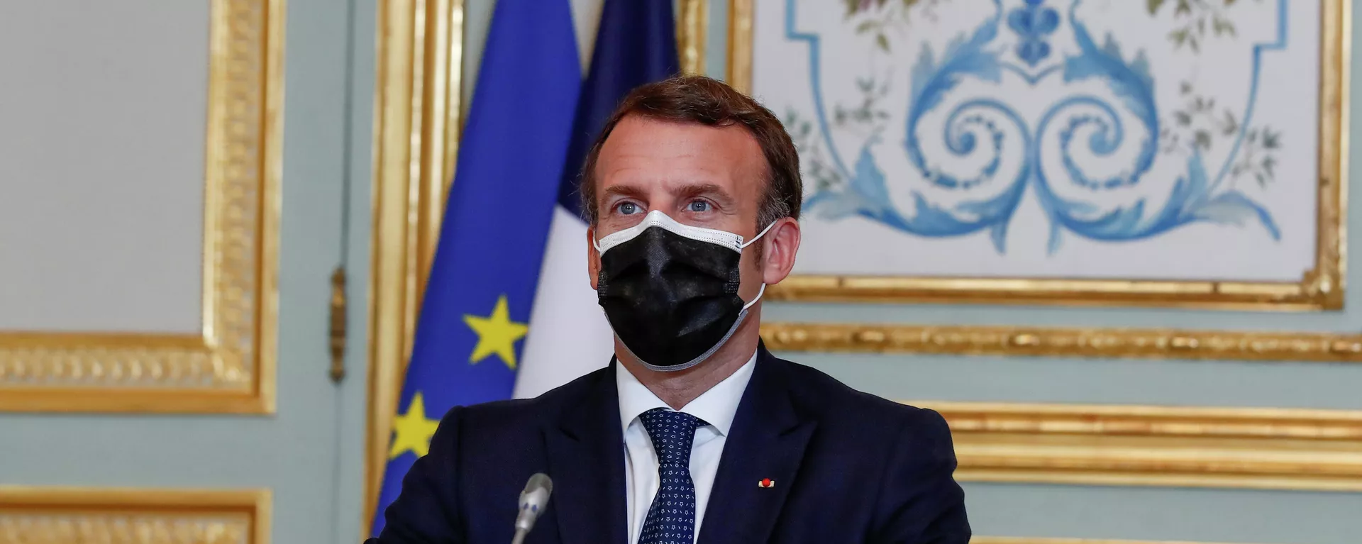 Emmanuel Macron, presidente francés Emmanuel Macron, presidente francés - Sputnik Mundo, 1920, 26.03.2021