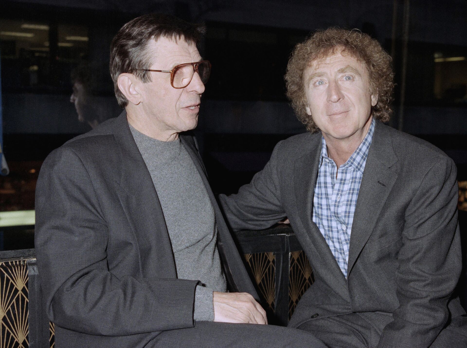 Leonard Nimoy junto a Gene Wilder en 1991 - Sputnik Mundo, 1920, 26.03.2021