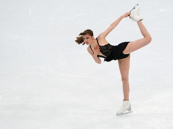 Esta es la primera vez que el podio está compuesto en su totalidad por patinadoras rusas. 
 - Sputnik Mundo