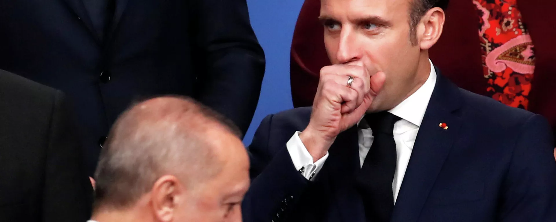 El presidente de Francia, Emmanuel Macron, y el presidente de Turquía, Recep Tayyip Erdogan El presidente de Francia, Emmanuel Macron, y el presidente de Turquía, Recep Tayyip Erdogan - Sputnik Mundo, 1920, 29.03.2021
