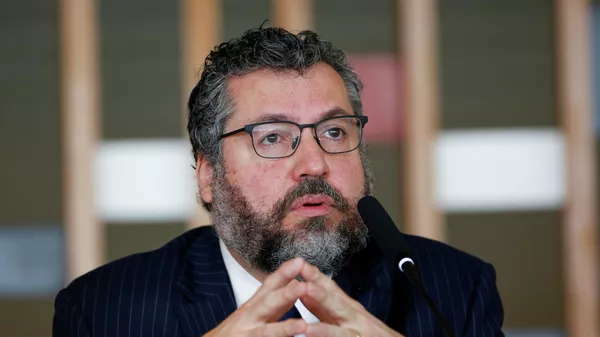 Ernesto Araújo, ministro de Relaciones Exteriores de Brasil - Sputnik Mundo