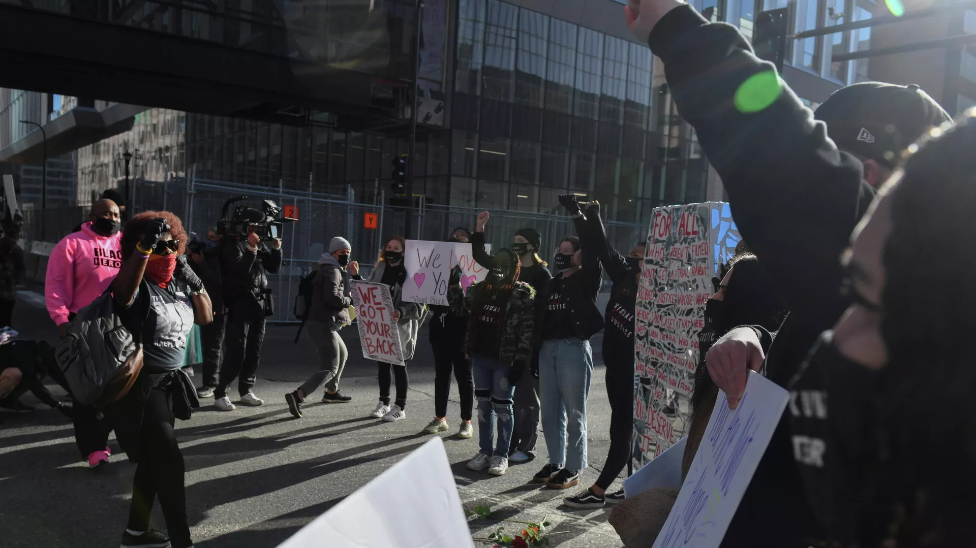 Protestas en EEUU en medio del juicio del policía acusado del homicidio de George Floyd Protestas en EEUU en medio del juicio del policía acusado del homicidio de George Floyd