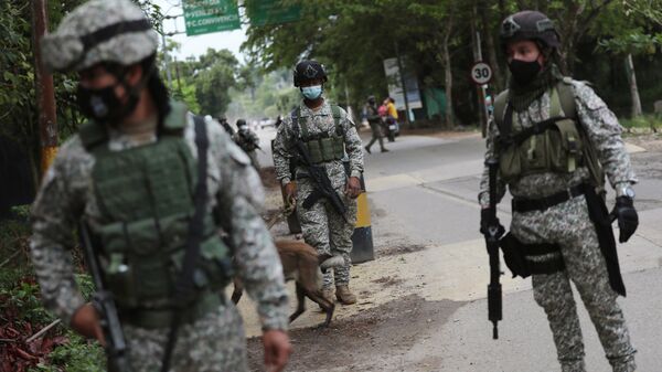 Los militares colombianos - Sputnik Mundo