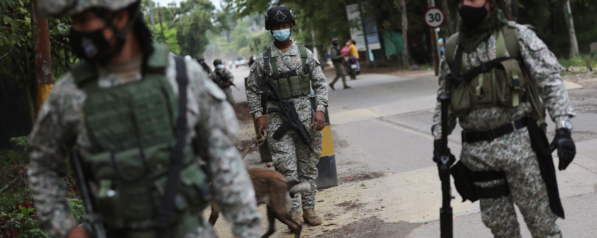 Los militares colombianos Los militares colombianos - Sputnik Mundo, 1920, 30.03.2021