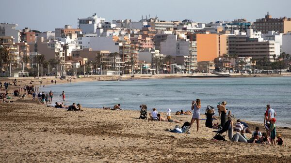 Turistas en Mallorca en marzo de 2021 - Sputnik Mundo