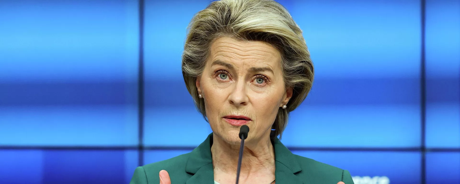Ursula von der Leyen, presidenta de la Comisión Europea Ursula von der Leyen, presidenta de la Comisión Europea - Sputnik Mundo, 1920, 30.03.2021
