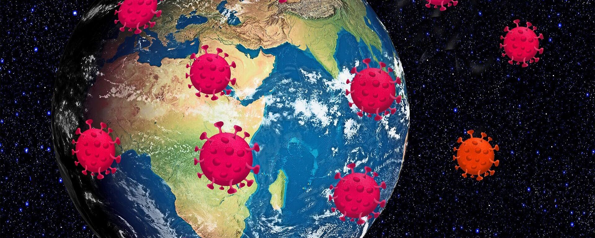 Propagación del coronavirus en el mundo (imagen referencial) - Sputnik Mundo, 1920, 19.09.2021