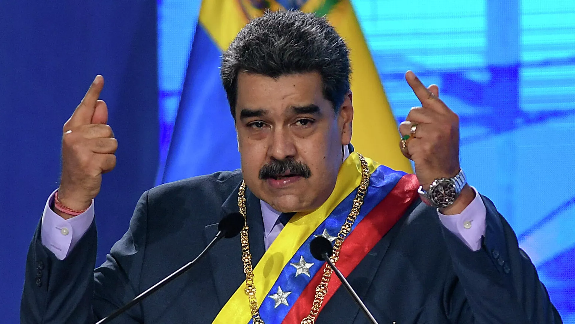 Nicolás Maduro, presidente de Venezuela Nicolás Maduro, presidente de Venezuela - Sputnik Mundo, 1920, 30.04.2021