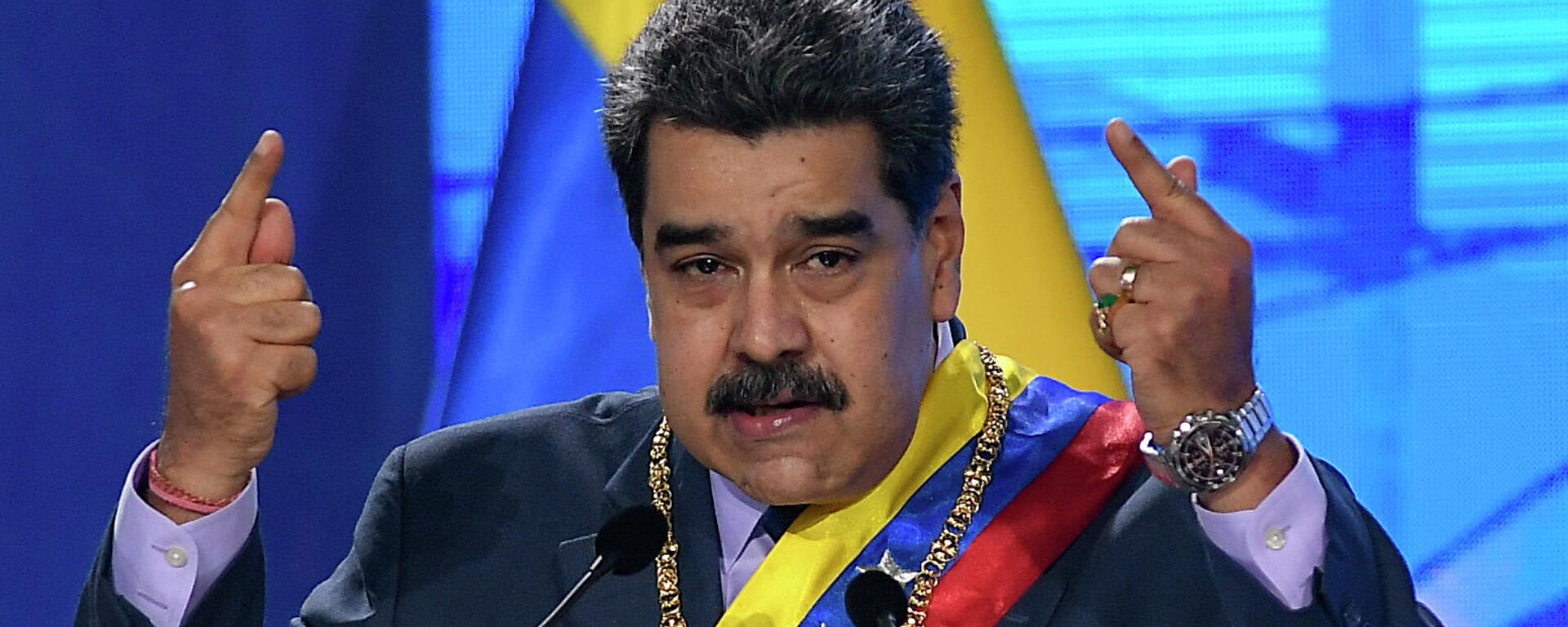 Nicolás Maduro, presidente de Venezuela Nicolás Maduro, presidente de Venezuela - Sputnik Mundo, 1920, 08.12.2021
