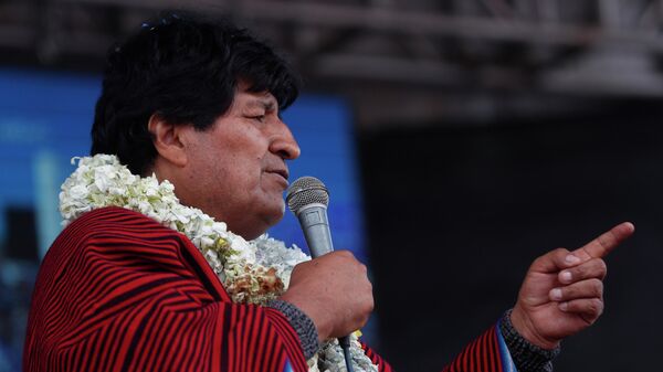 Evo Morales, expresidente de Bolivia - Sputnik Mundo