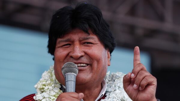 Evo Morales, expresidente de Bolivia - Sputnik Mundo