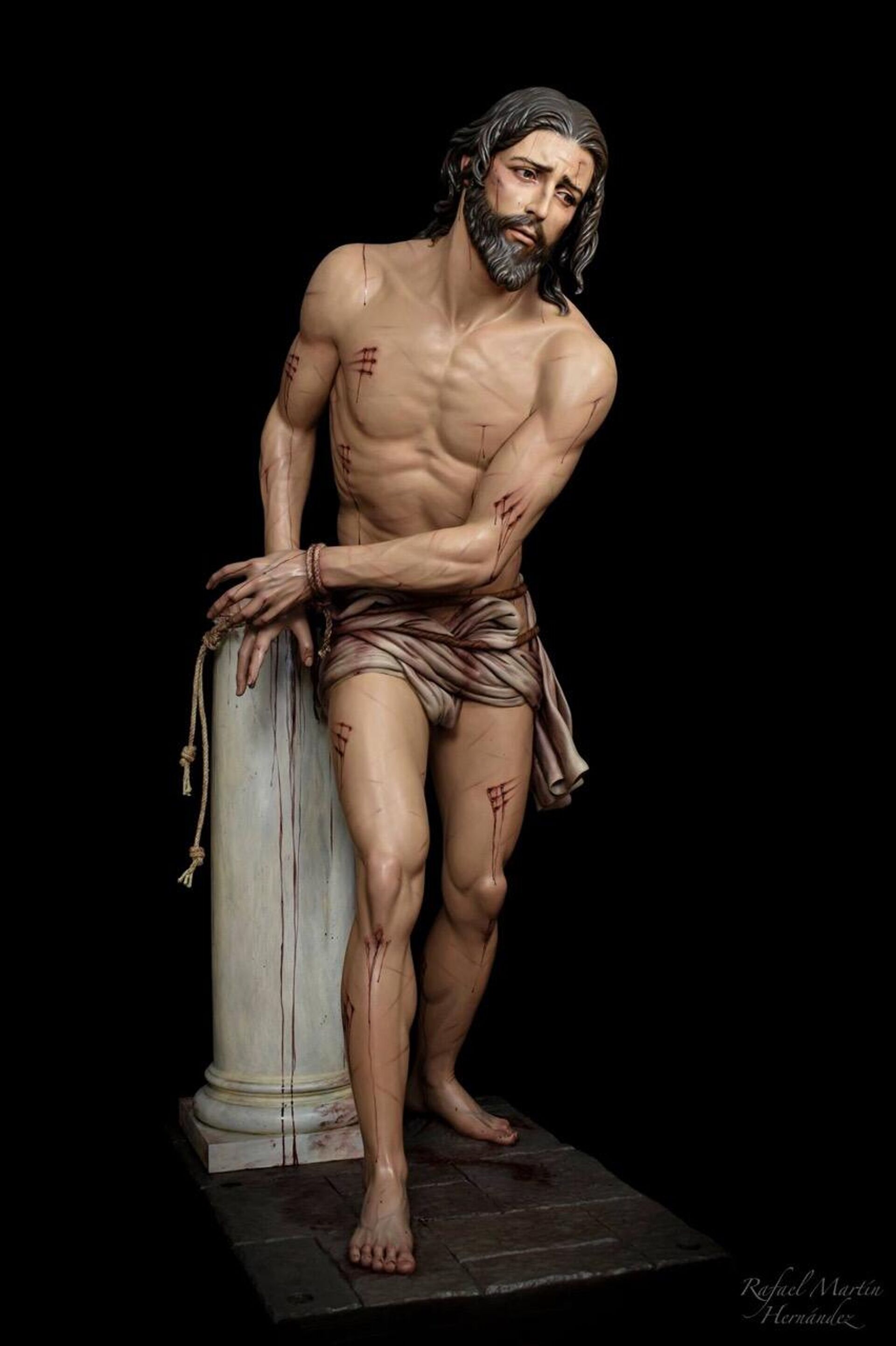 Cristo de la Flagelación de la Hermandad de las Tres Potencias (Guatemala), obra de Rafael Martín - Sputnik Mundo, 1920, 31.03.2021